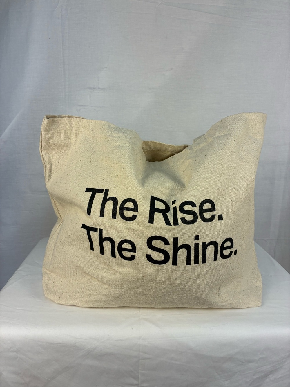 Vuori Large Canvas Tote The Rise The Shine